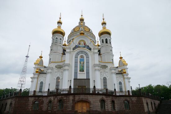 Church in honor of St. Peter and St. Fevronia of Murom unveiled in Donetsk