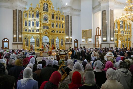 Church in honor of St. Peter and St. Fevronia of Murom unveiled in Donetsk