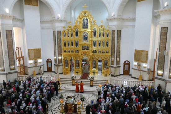 Church in honor of St. Peter and St. Fevronia of Murom unveiled in Donetsk
