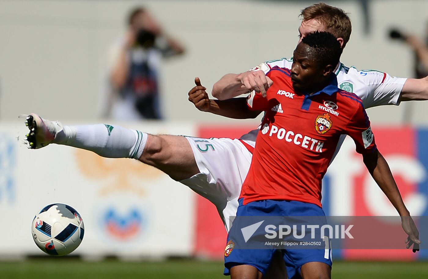 Football. Russian Premier League. CSKA vs. Terek