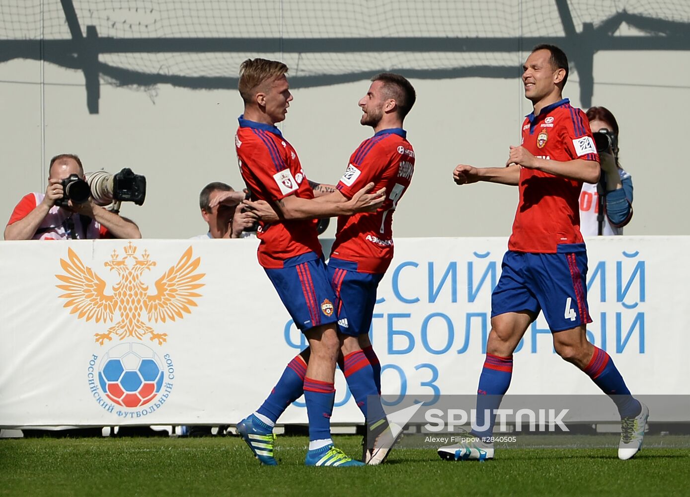 Football. Russian Premier League. CSKA vs. Terek
