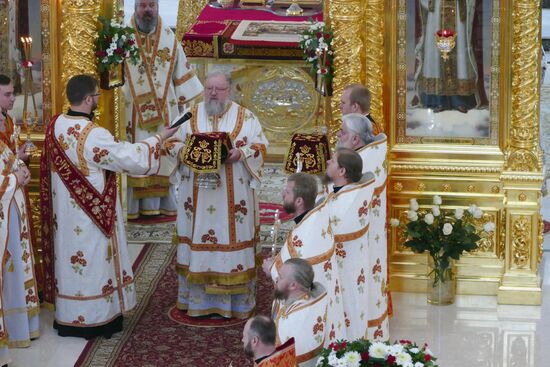 Church in honor of St. Peter and St. Fevronia of Murom unveiled in Donetsk