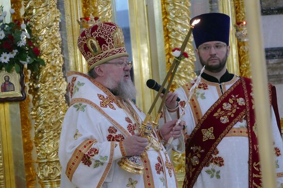 Church in honor of St. Peter and St. Fevronia of Murom unveiled in Donetsk