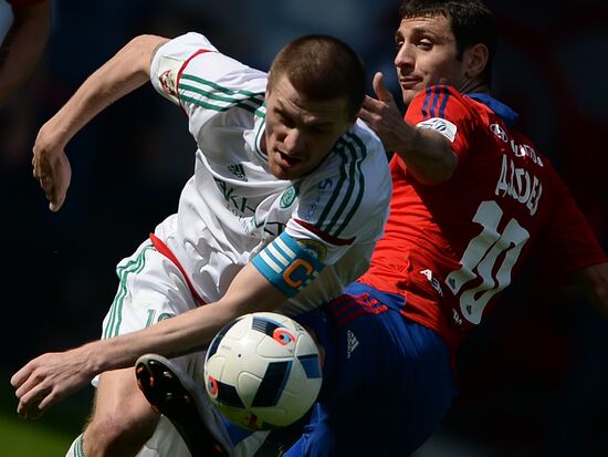 Football. Russian Premier League. CSKA vs. Terek
