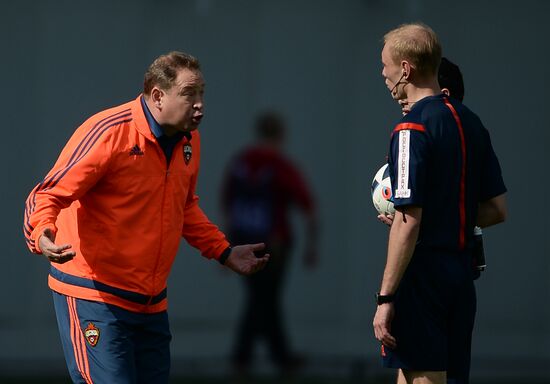 Football. Russian Premier League. CSKA vs. Terek