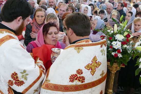 Church in honor of St. Peter and St. Fevronia of Murom unveiled in Donetsk