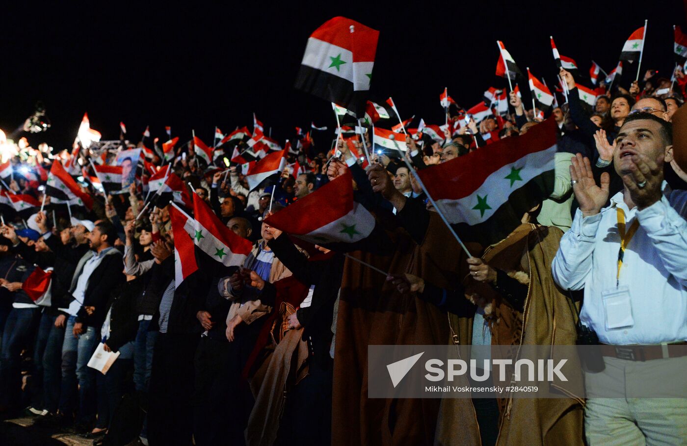 Concert in Palmyra in memoriam of Syria independence fighters