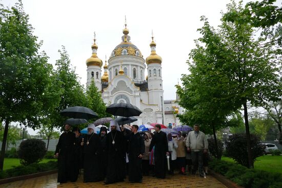 Church in honor of St. Peter and St. Fevronia of Murom unveiled in Donetsk