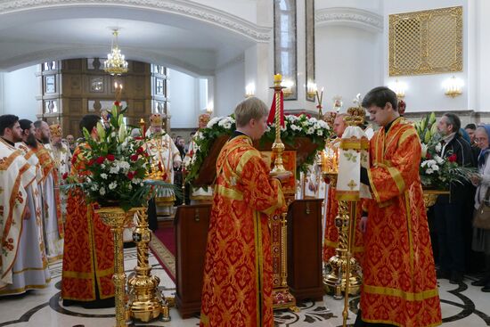 Church in honor of St. Peter and St. Fevronia of Murom unveiled in Donetsk