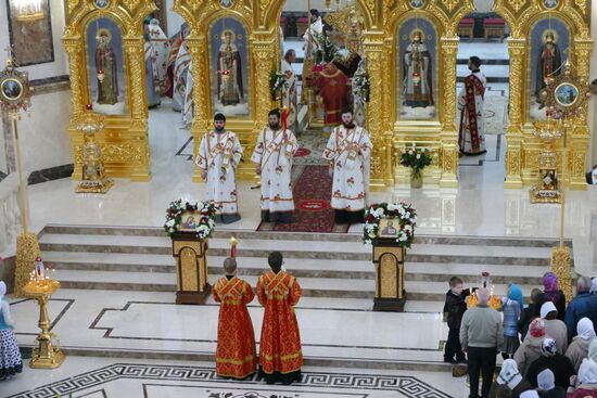 Church in honor of St. Peter and St. Fevronia of Murom unveiled in Donetsk