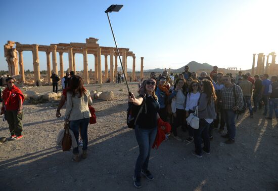 Concert in Palmyra in memoriam of Syria independence fighters
