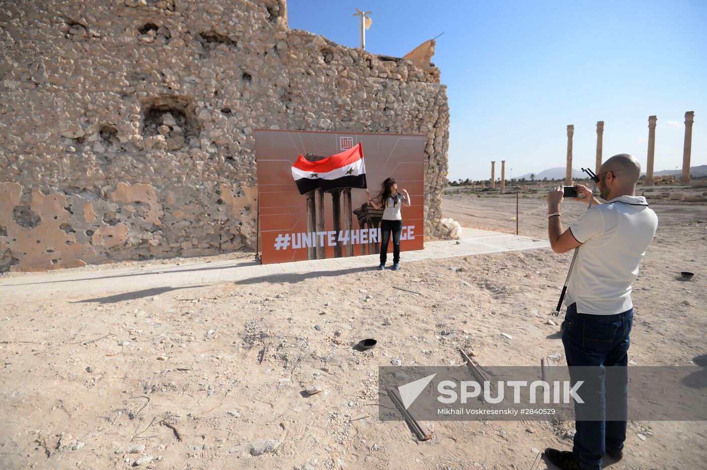 Concert in Palmyra in memoriam of Syria independence fighters