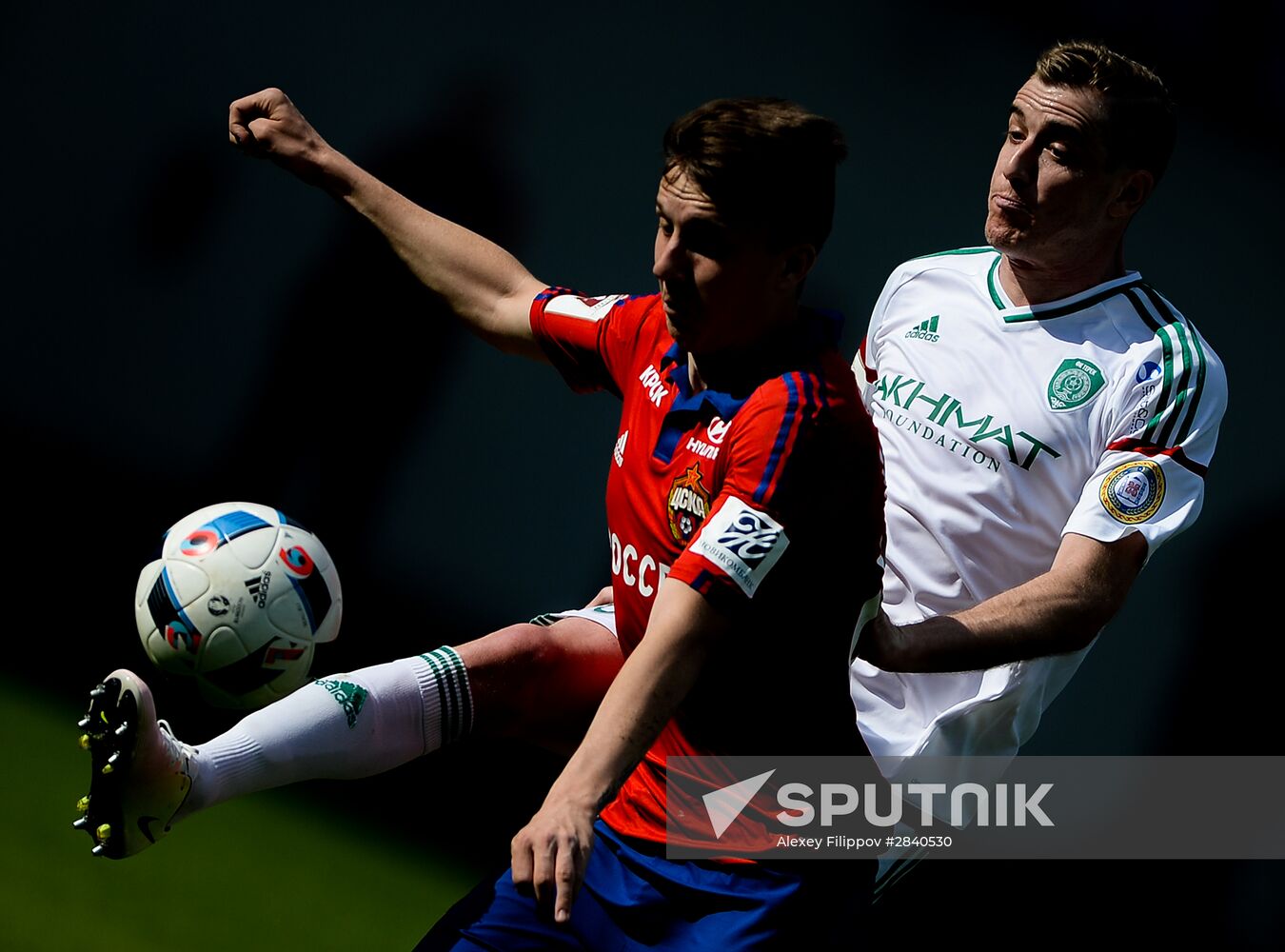 Football. Russian Premier League. CSKA vs. Terek