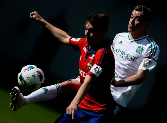 Football. Russian Premier League. CSKA vs. Terek