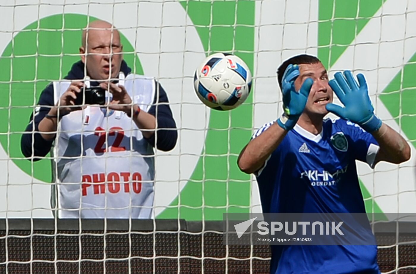 Football. Russian Premier League. CSKA vs. Terek