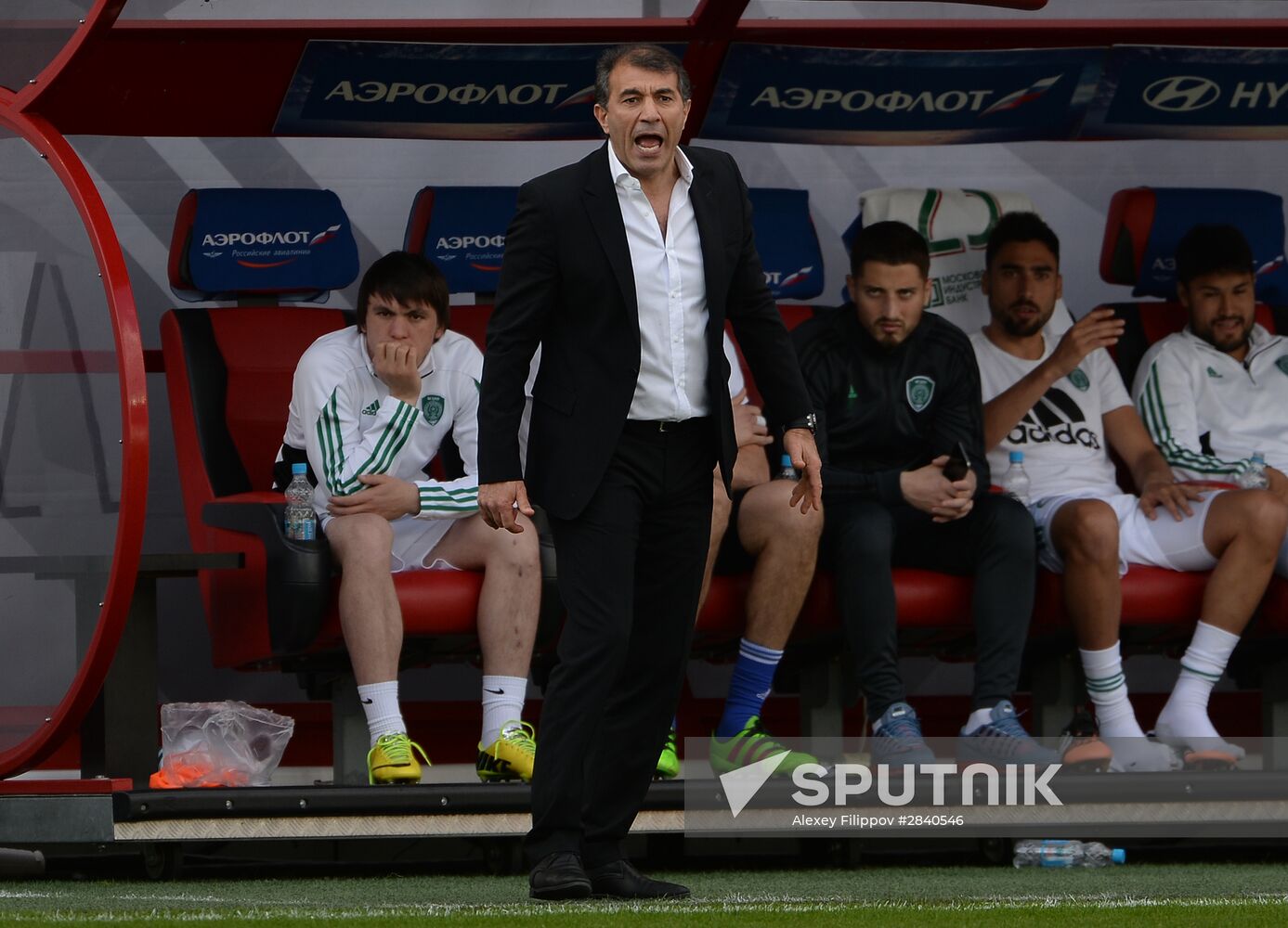 Football. Russian Premier League. CSKA vs. Terek