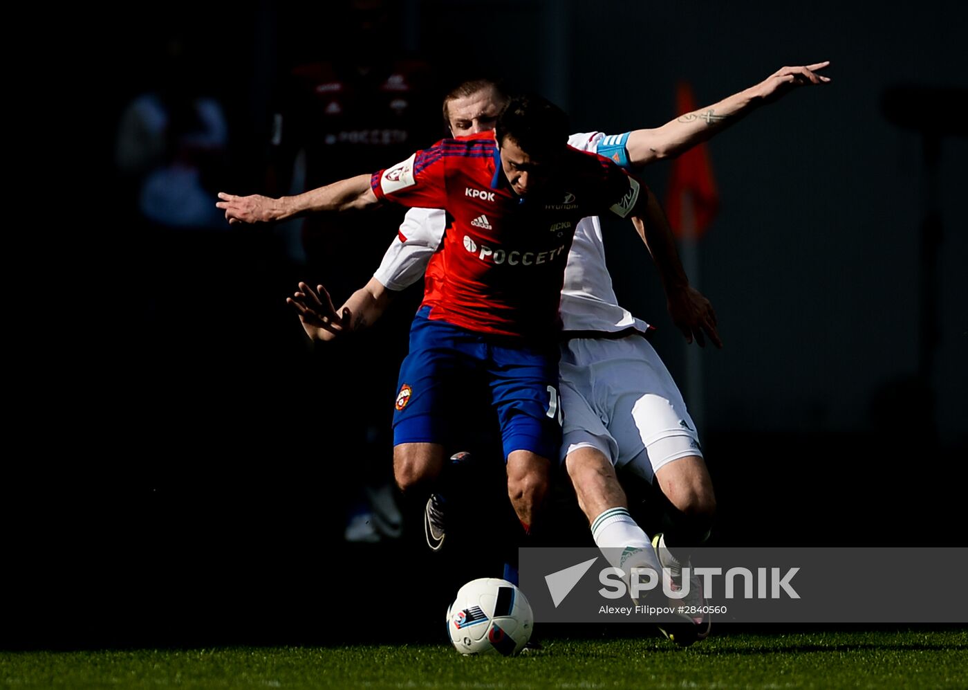 Football. Russian Premier League. CSKA vs. Terek