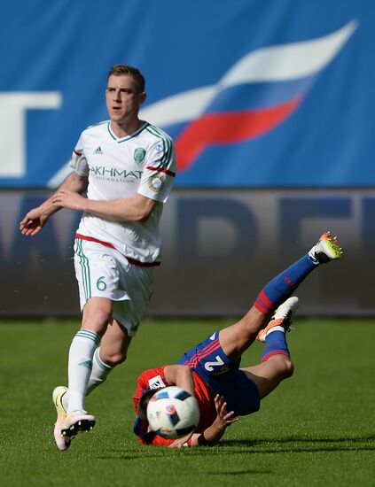 Football. Russian Premier League. CSKA vs. Terek