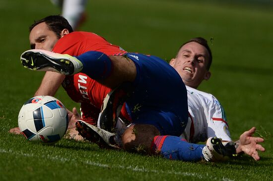 Football. Russian Premier League. CSKA vs. Terek