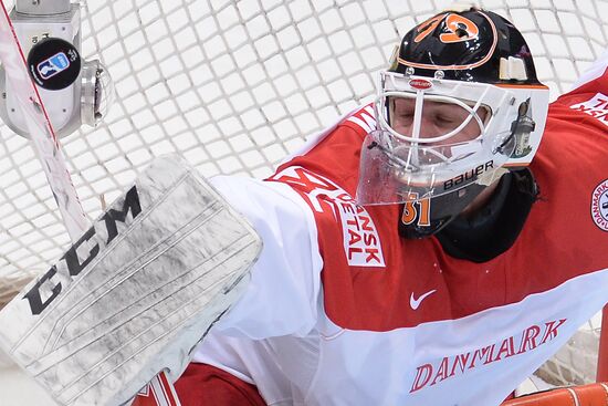 2016 IIHF World Ice Hockey Championship. Norway vs. Denmark