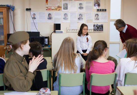 Russian school in Barcelona holds events ahead of Victory Day