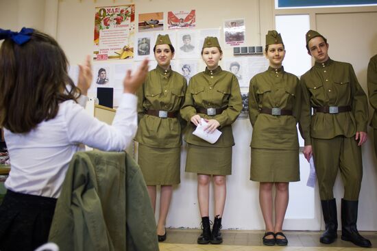 Russian school in Barcelona holds events ahead of Victory Day