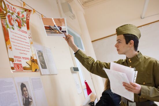 Russian school in Barcelona holds events ahead of Victory Day