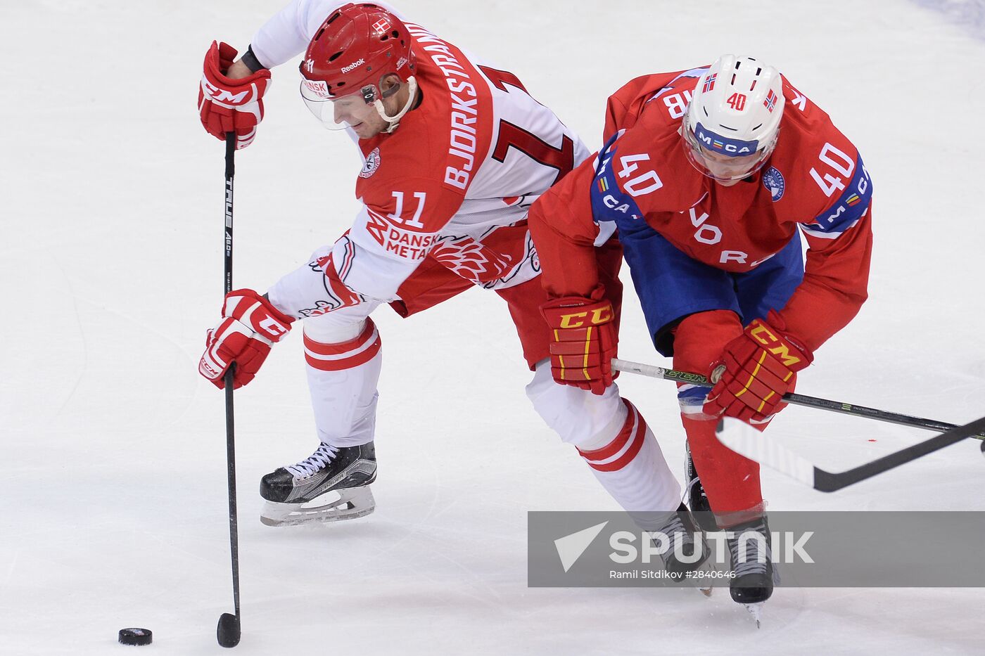 2016 IIHF World Ice Hockey Championship. Norway vs. Denmark