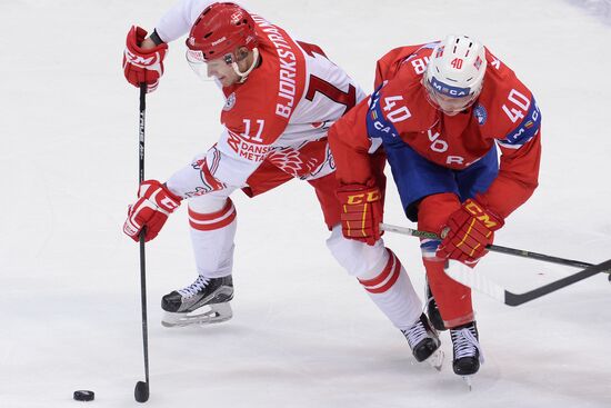 2016 IIHF World Ice Hockey Championship. Norway vs. Denmark