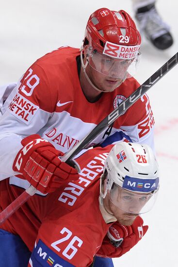 2016 IIHF World Ice Hockey Championship. Norway vs. Denmark