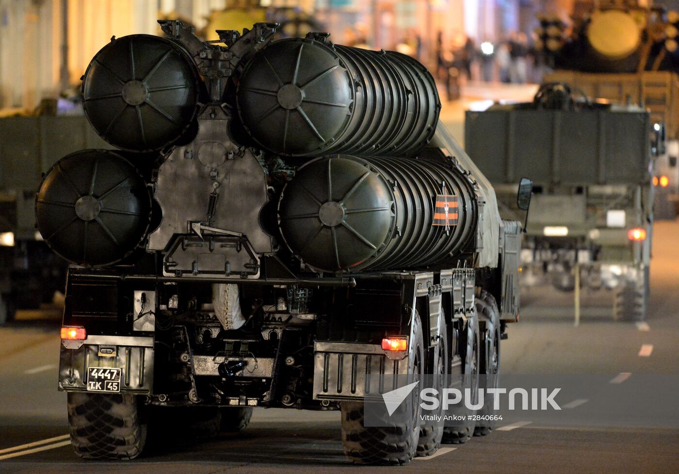 Final practice of Victory Day parade in Russian cities