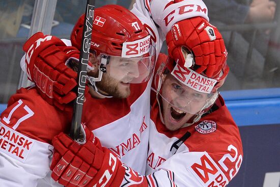 2016 IIHF World Ice Hockey Championship. Norway vs. Denmark