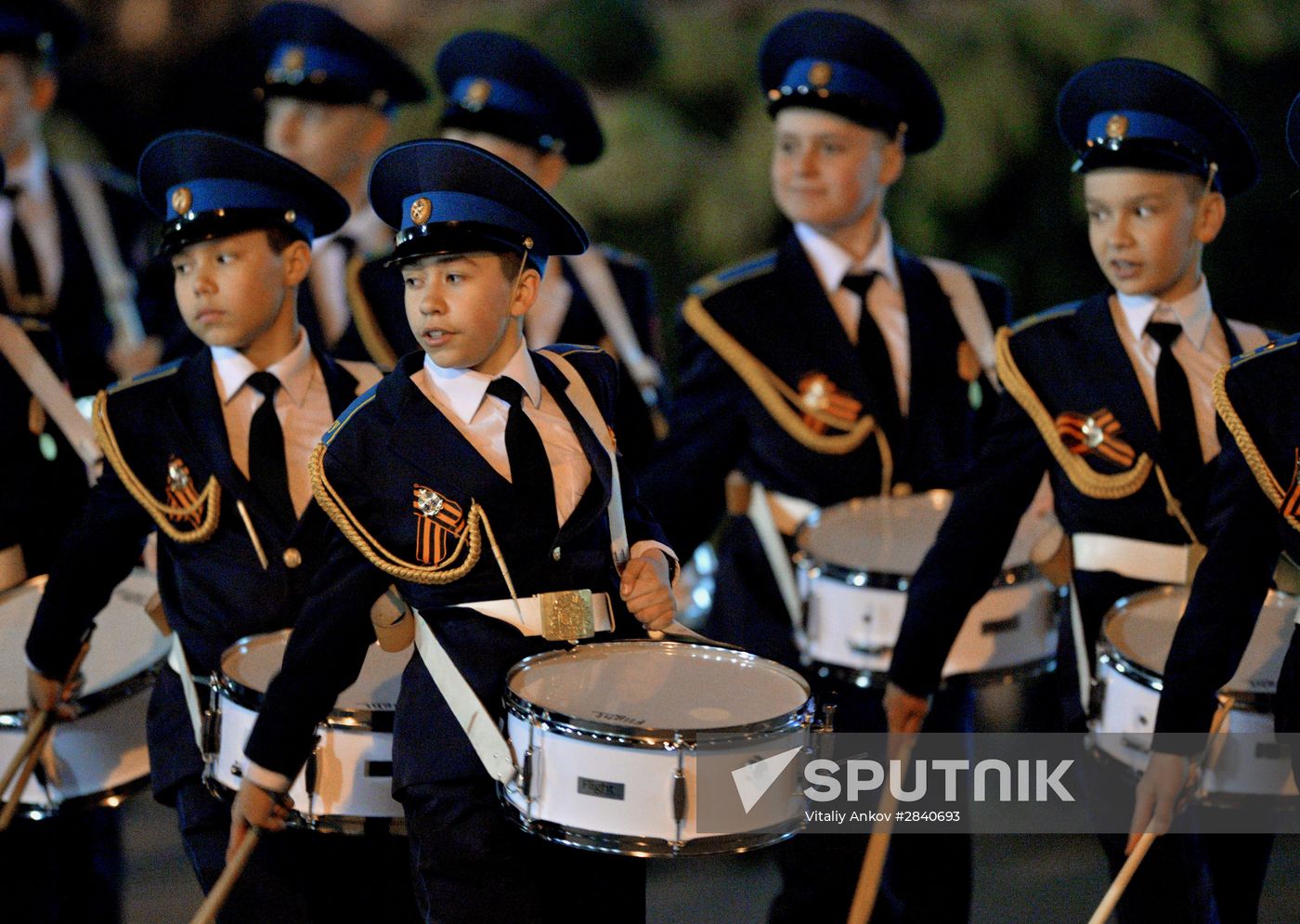 Final rehearsal of Victory Day parade in Russian cities