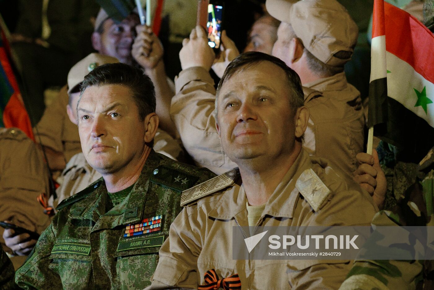 Concert in Palmyra in memoriam of Syria independence fighters