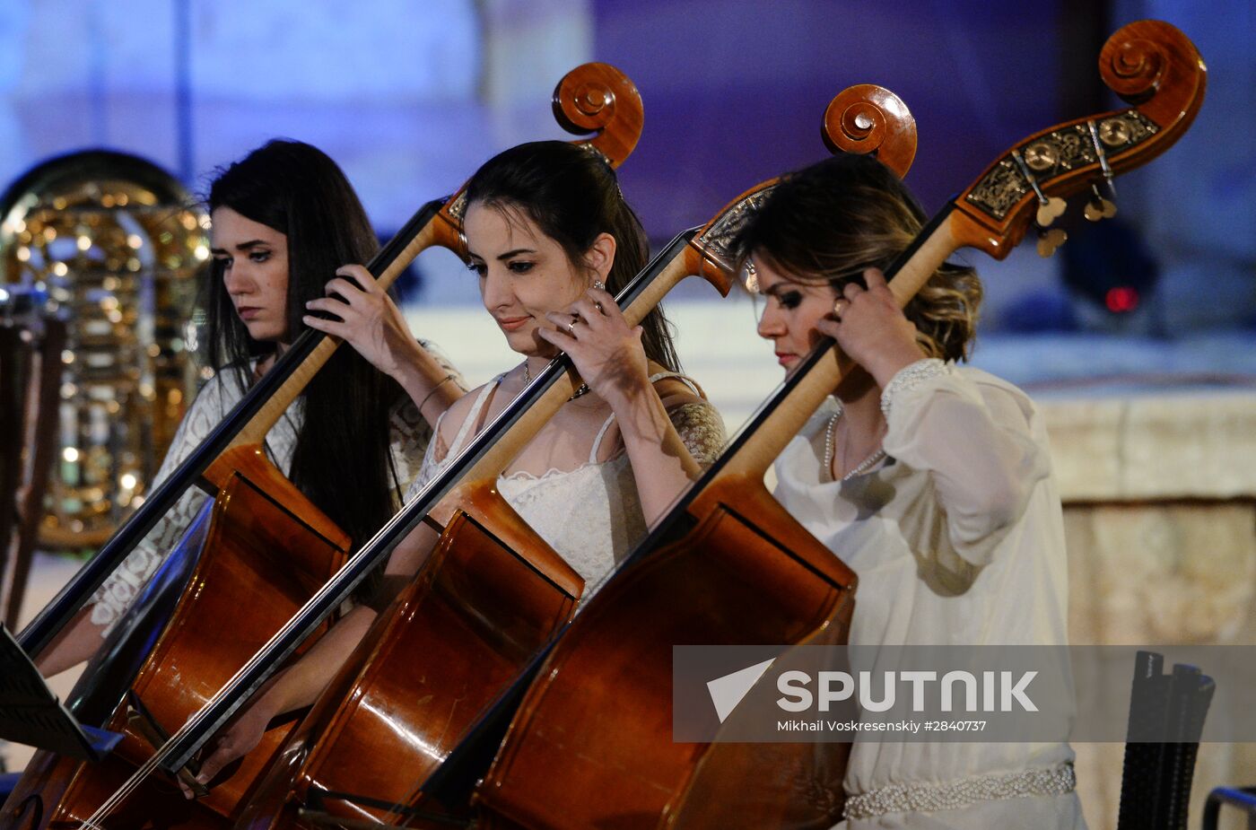 Concert in Palmyra in memoriam of Syria independence fighters