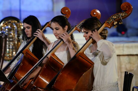 Concert in Palmyra in memoriam of Syria independence fighters