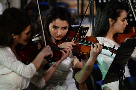 Concert in Palmyra in memoriam of Syria independence fighters