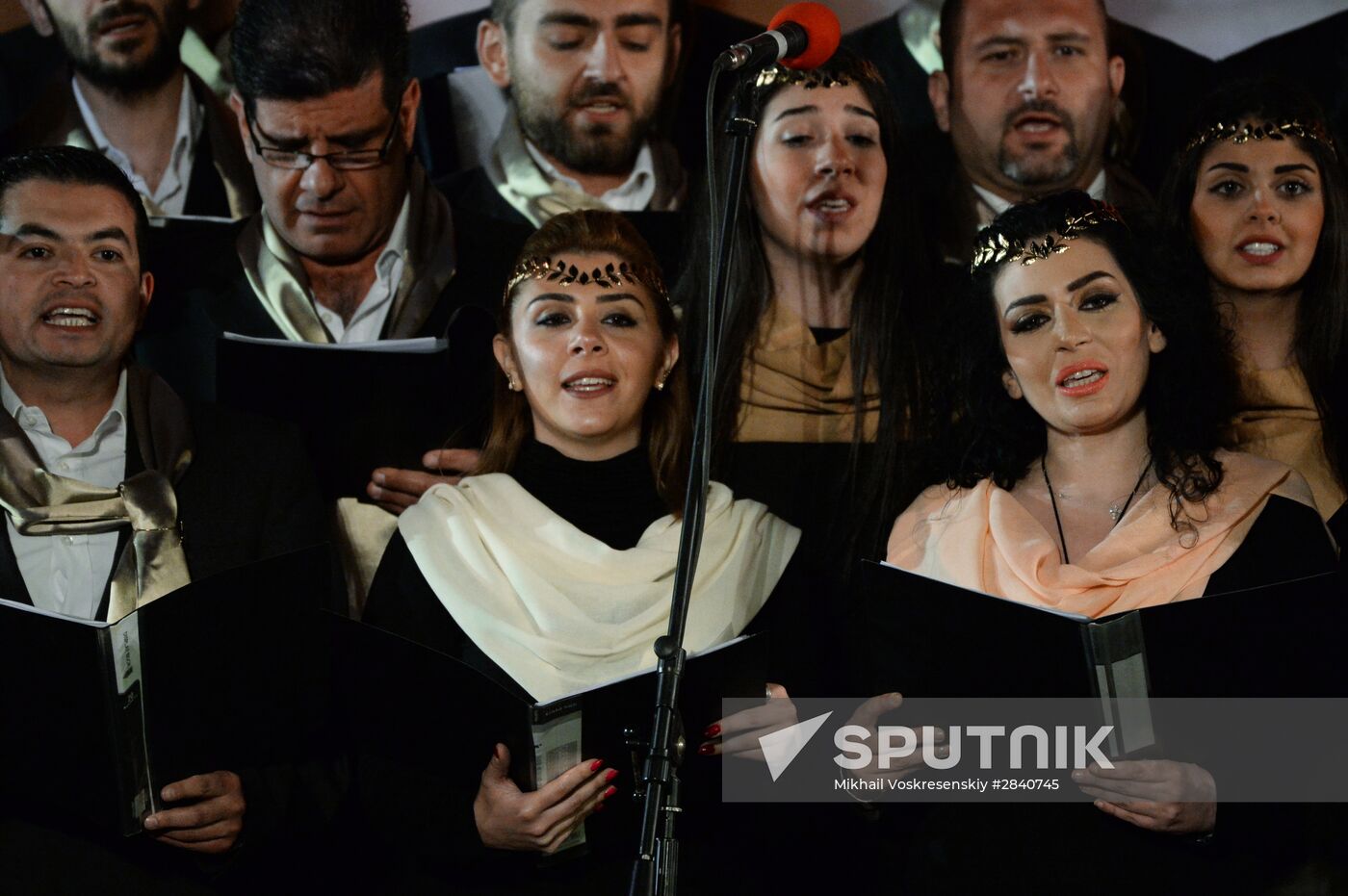 Concert in Palmyra in memoriam of Syria independence fighters