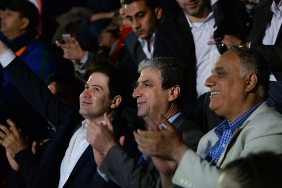 Concert in Palmyra in memoriam of Syria independence fighters