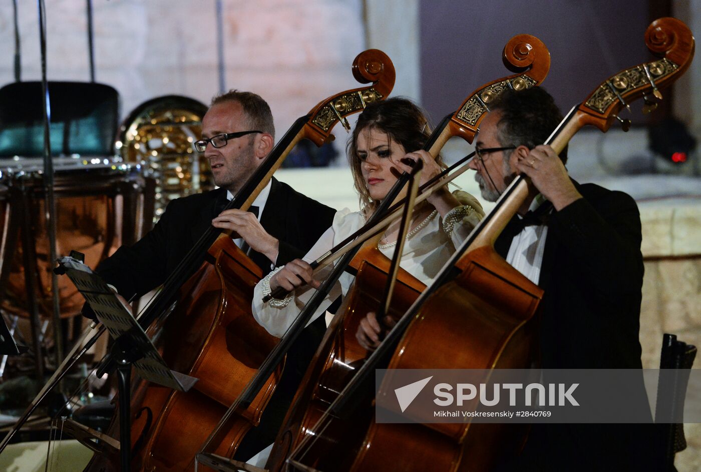 Concert in Palmyra in memoriam of Syria independence fighters