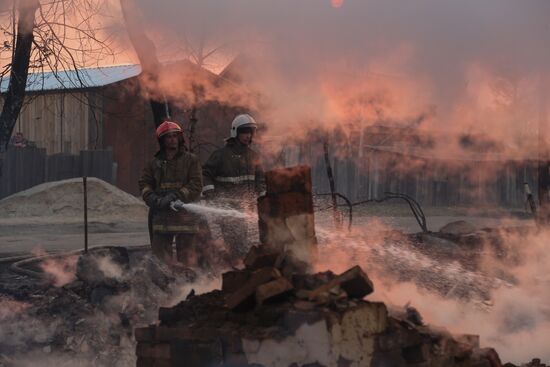 Amur Region hit by wildfires