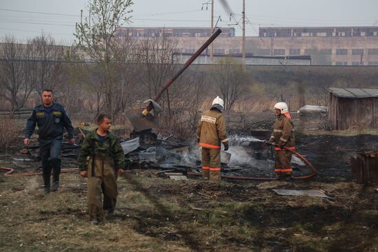 Amur Region hit by wildfires