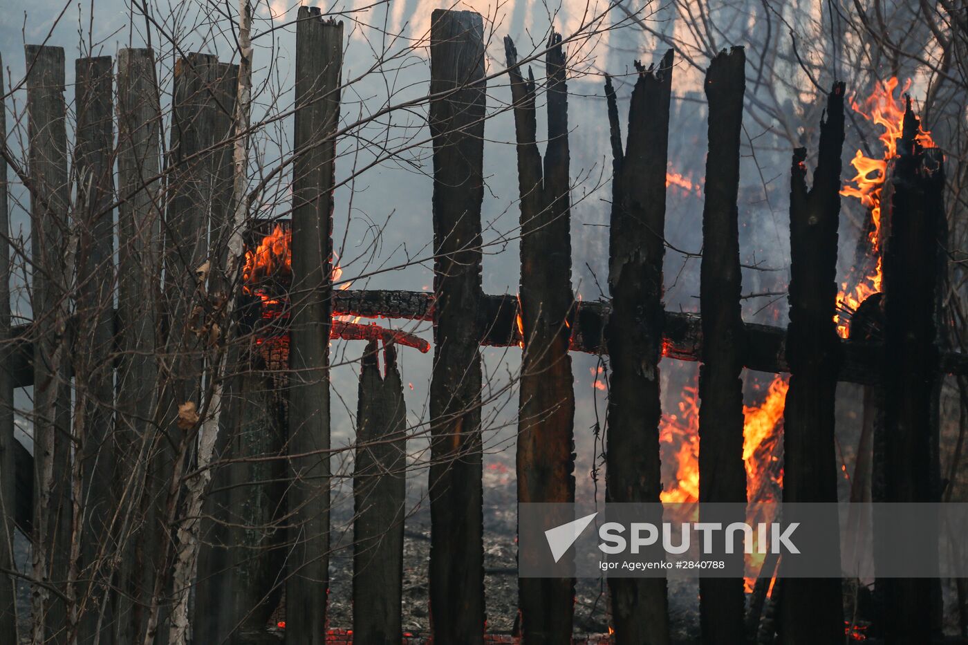Amur Region hit by wildfires