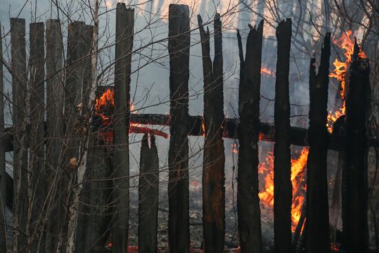 Amur Region hit by wildfires