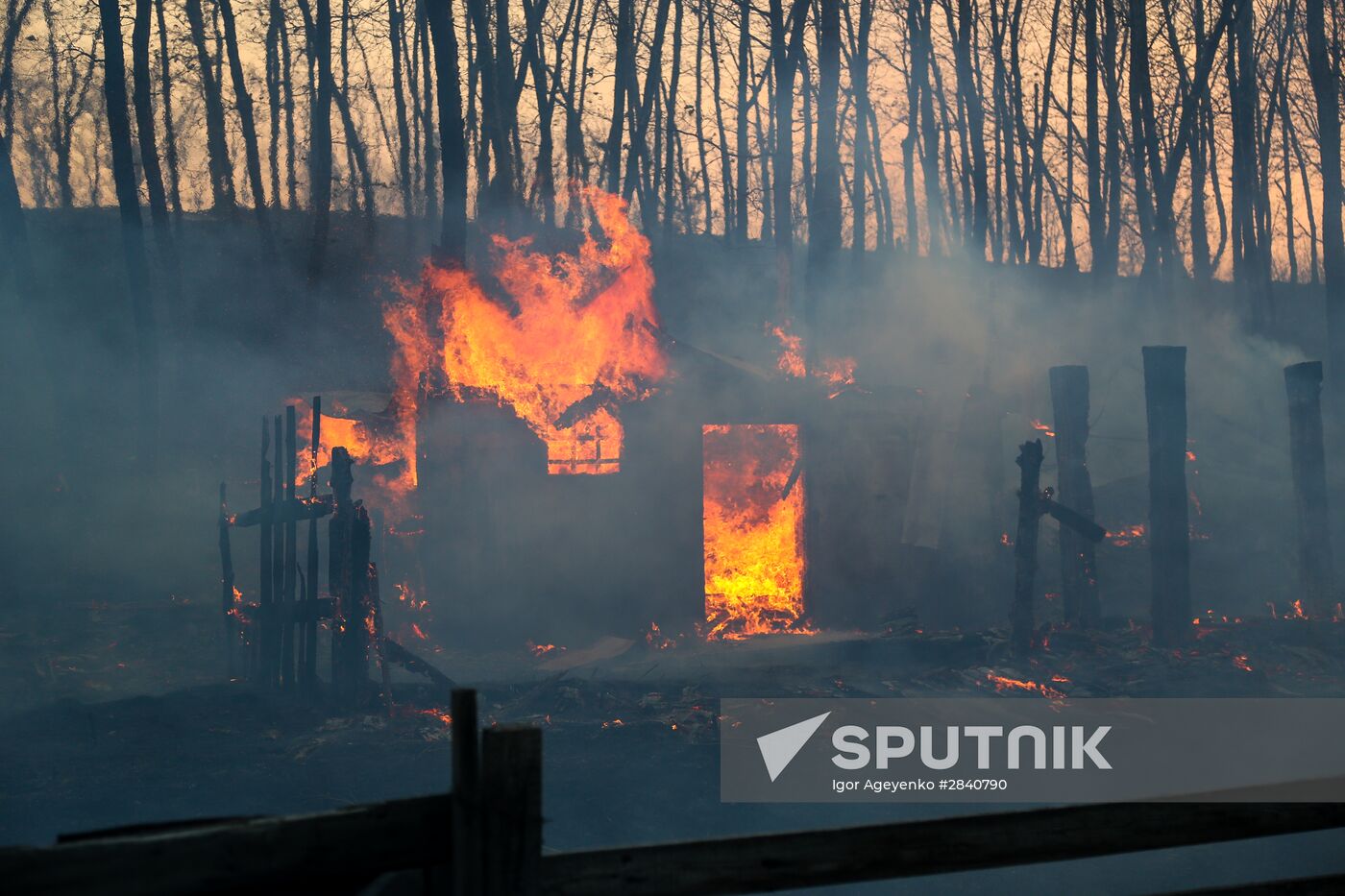 Amur Region hit by wildfires