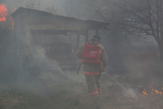 Amur Region hit by wildfires