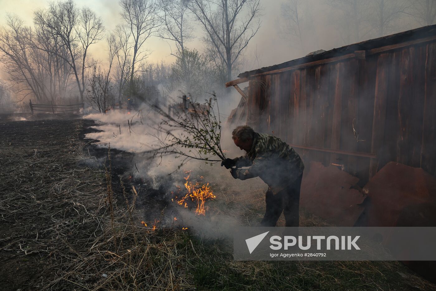 Amur Region hit by wildfires