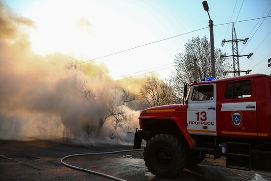 Amur Region hit by wildfires