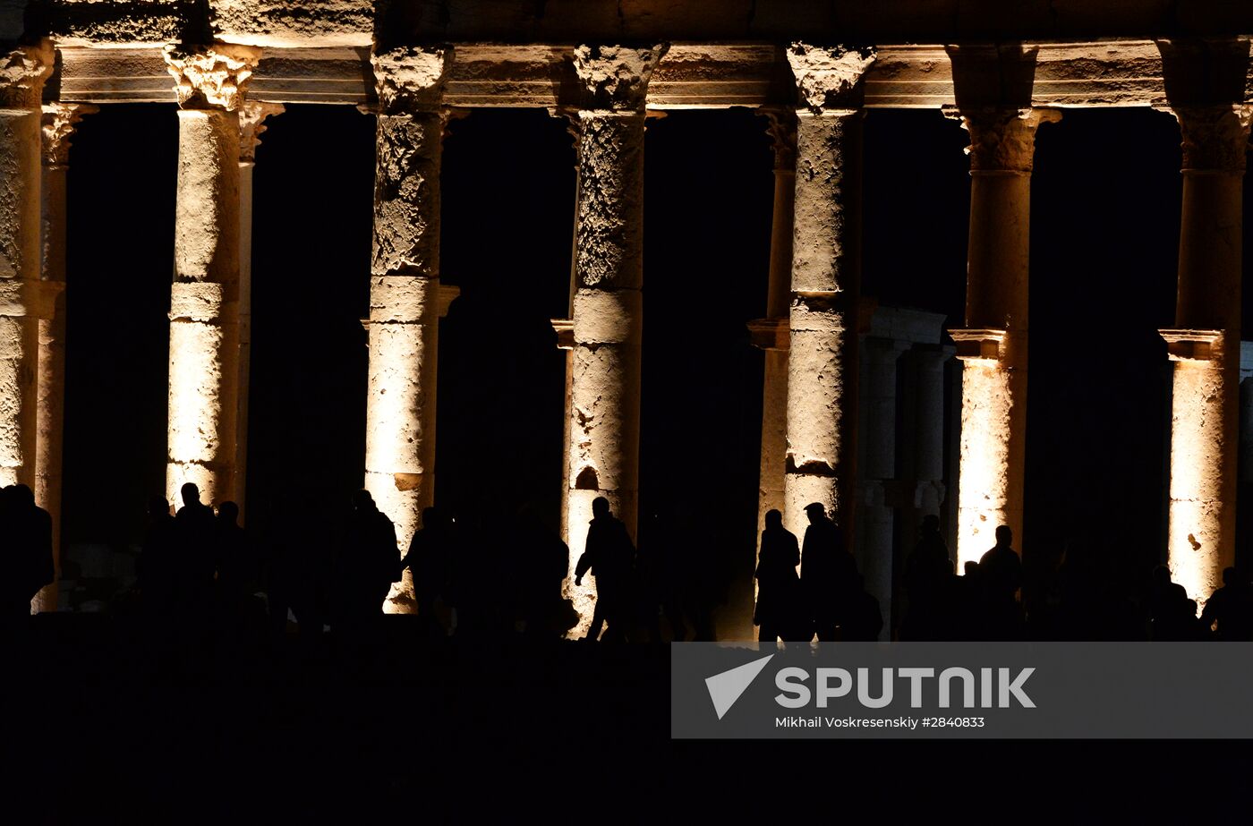 Concert in Palmyra in memoriam of Syria independence fighters