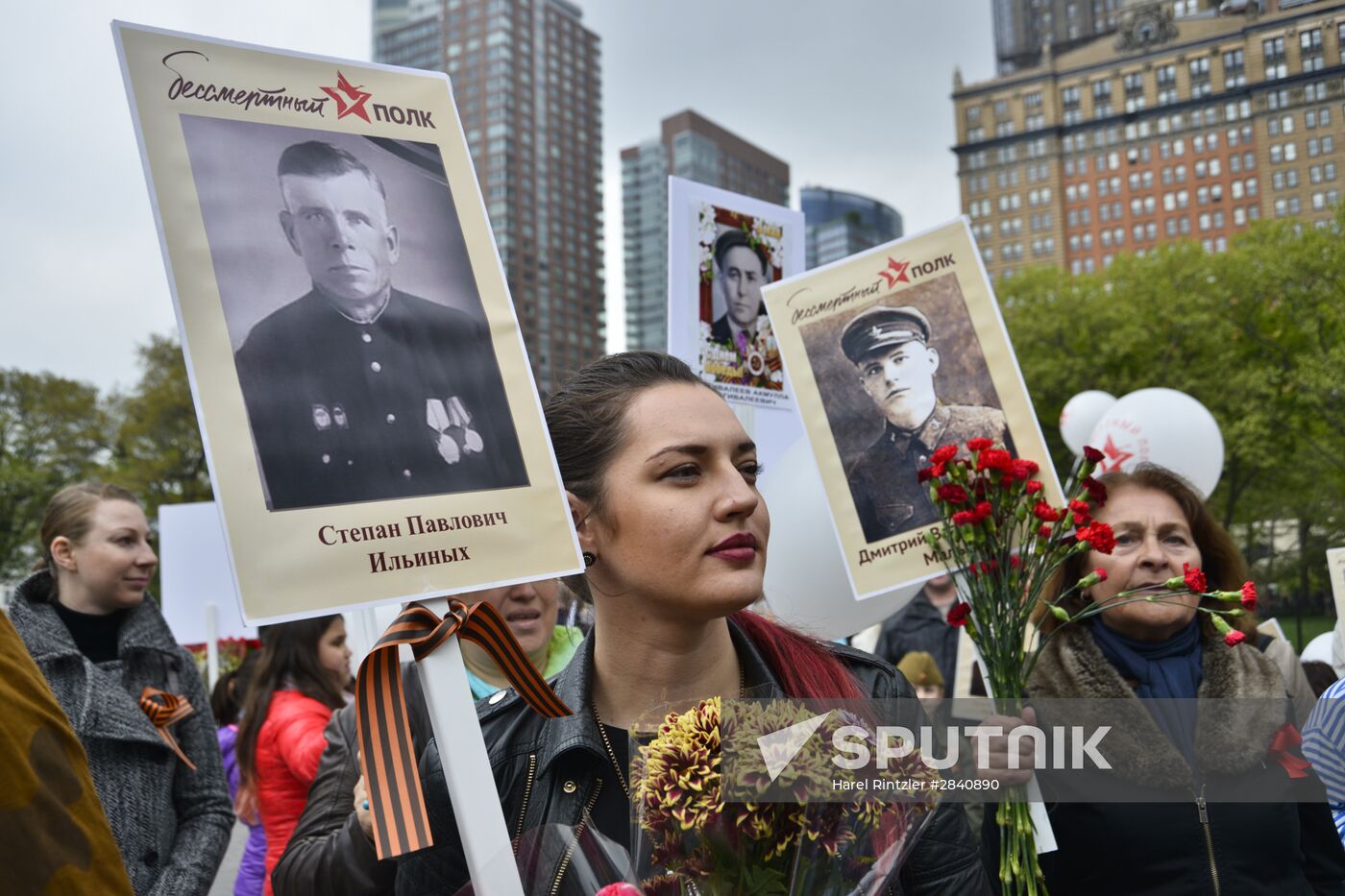 Immortal Regiment New York march